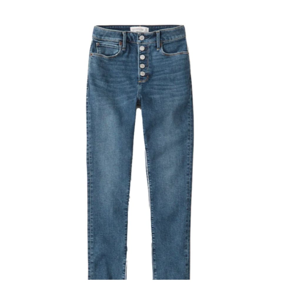 Abercrombie and Fitch The Skinny High Rise Jean Size 28